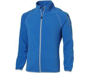 Slazenger Mens Drop Shot Full Zip Micro Fleece Jacket (Sky Blue) - PF1795