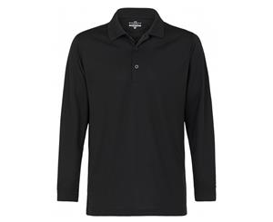 Sporte Leisure Aero Longsleeve Polo - Black