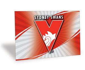 Sydney Swans AFL Lenticular Placemats - 6 per packet