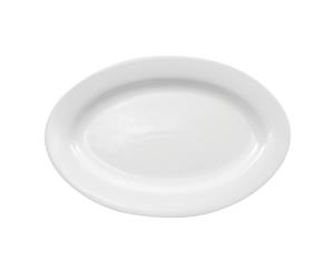 Symphony Caterers Collection Rim Oval Platter 46cm White