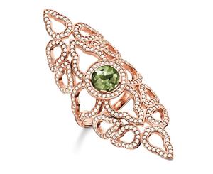 THOMAS SABO Ring &quotOriental Green"