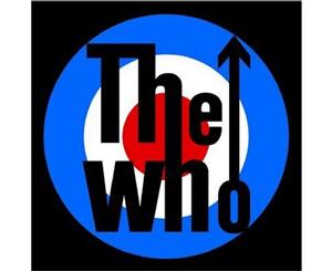 The Who Classic Mod Target Logo Official Any Occasion Greeting Card - Black