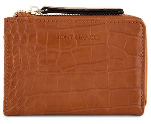 Tony Bianco Dwayne Zip Around Wallet - Tan