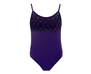 Viola Velvet Camisole - Child - Deep Purple