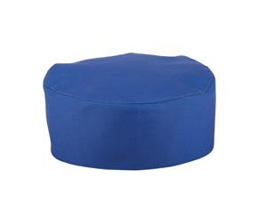 Whites Chefs Skull Cap Royal Blue