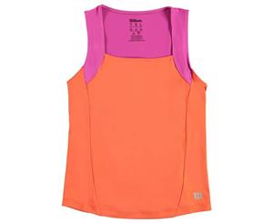 Wilson Girls Motion Tank Top Junior - Rose Voilet