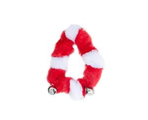 ZippyPaws Christmas Holiday Themed Pet Collar With Bell [Size Medium]