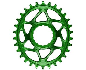 absoluteBLACK Oval RaceFace Cinch DM 34T Chainring Green