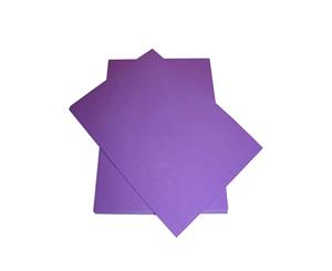 2 x Packs of 10 Purple EVA Foam Sheets A4 2mm Thick - Purple