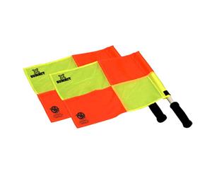 2pc 36cm Summit Linesman/Referee Flag f/ Training Sports/Soccer/Football Set