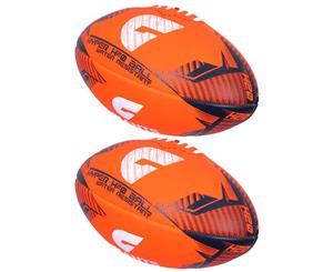 2x Summit AFL Hyper H20 Greater Western Sydney Football/Rugby Training Sports