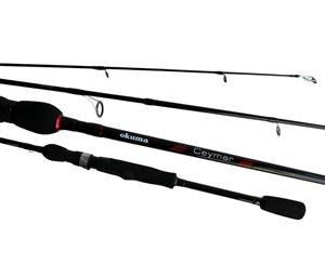 7ft Okuma Ceymar 6-14lb Spin Rod - 2 Piece Fishing Rod with Split Grip Butt