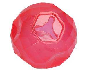 AB Tools Pink Biosafe Puppy Treat Ball Dispenser Dog Puppy Toy