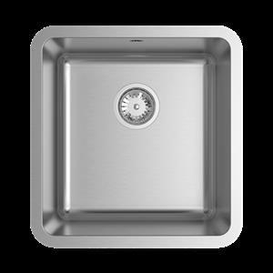 Abey 430 x 450mm Stainless Steel Lago Single Square Sink