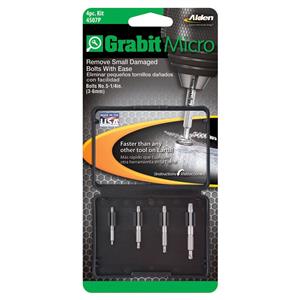 Alden Screw Extractor Set GRABIT MICRO - 4 Piece