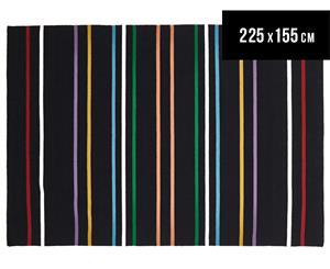 Amalia Scandinavia Flatweave Stripe 225x155cm Rug - Multi