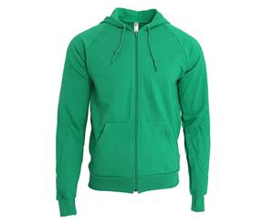 American Apparel Unisex California Zip Hooded Sweatshirt (Kelly Green) - PC3280