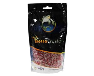 Aquarium Betta Crystals for Fish Tanks - 400g - Red (Aquatopia)