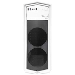 Armaggeddon T5X Pro II (White) ATX Gaming Tower Case without PSU and Fan