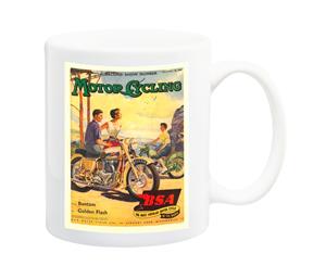 BSA Motorcycle Advert 1954 Poster Mug - 11 Fluid Oz