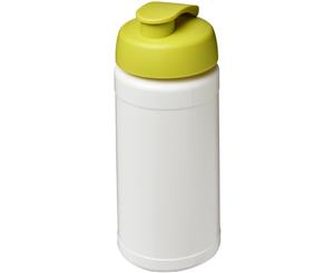 Baseline Plus 500Ml Flip Lid Sport Bottle (White/Lime Green) - PF2821