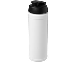 Baseline Plus 750Ml Flip Lid Sport Bottle (White/Solid Black) - PF2820