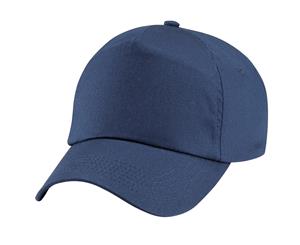 Beechfield Plain Unisex Junior Original 5 Panel Baseball Cap (French Navy) - PC2109