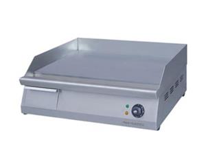 Benchstar Single Control Electric Griddle With Hot Plate 400mm - Silver