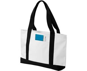 Bullet Madison Tote (White/Solid Black) - PF1326