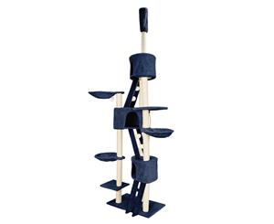 Cat Tree Multi Level Scratcher PARADISE 158cm BLUE