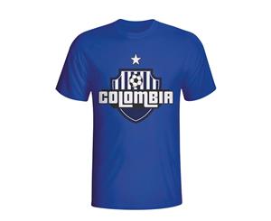 Colombia Country Logo T-shirt (blue)