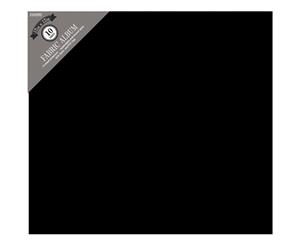 Colorbok Post Bound Fabric Album 12&quotX12"-Black