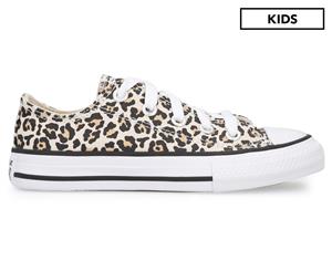 Converse Girls' Chuck Taylor All Star Low Top Shoes - Leopard Print