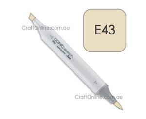 Copic Sketch Marker Pen E43 - Dull Ivory