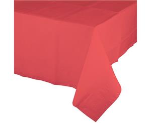 Coral Plastic Tablecover