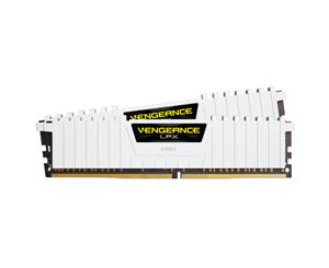 Corsair Vengeance LPX 16GB Kit (2 x 8GB) DDR4 3000MHz (PC4-24000) CL15 XMP 2.0 DIMM Memory Wh