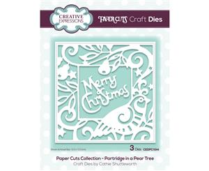 Creative Expressions Paper Cuts Craft Dies-Partridge In A Pear Tree