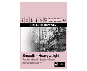 Daler Rowney Heavyweight Cartridge Pad 220gm A5 25s (Pad)