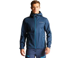 Dare 2b Mens Rectitude II Waterproof Breathable Hooded Coat Jacket - Admiral Blue