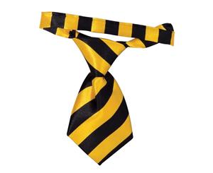 Dog Tie [Pattern Black & Yellow]