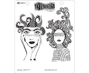 Dyan Reaveley's Dylusions Cling Stamp Collections 8.5&quotX7"-Survivor