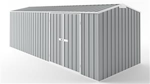 EasyShed D6023 Tall Truss Roof Garden Shed - Gull Grey