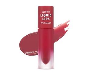 Etude House Color In Liquid Lips Mousse - PK003 Soft Liquid Lipstick Tint Stain