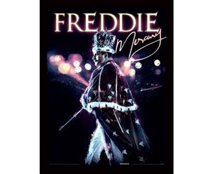 Freddie Mercury Royal Portrait Framed Print - 34.5 x 44.5 cm - Officially Licensed