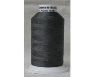 Gutermann Miniking 1000m Universal Sewing / Overlocking Thread Col 701 GREY