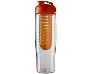 H2o Tempo 700Ml Flip Lid Sport Bottle And Infuser (Transparent/Orange) - PF2864