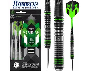 Harrows - Veridian Darts - Steel Tip - 90% Tungsten - 21g 22g 23g 24g 25g 26g