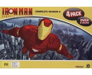 Iron Man Armored Adventures 4 Pack  Complete Season 2