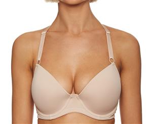 Kayser Perfects Curve It Up Adele Contour Plunge Bra - Skin