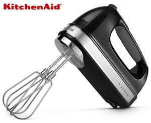 KitchenAid KHM926 Hand Mixer - Onyx Black